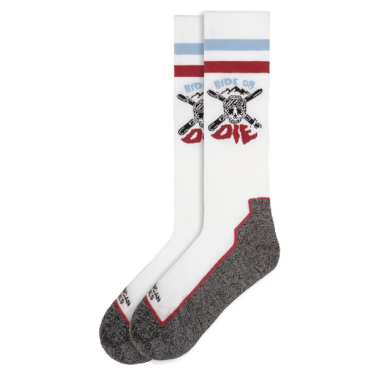 Podkolenky American Socks SNOW Ride or Die